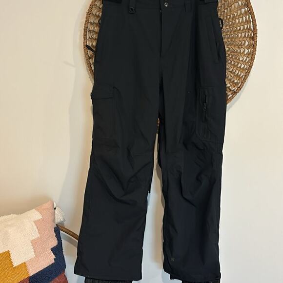 Quicksilver Utility 8K Relaxed Fit Black Snow Pants Size L NWT - Picture 7 of 10